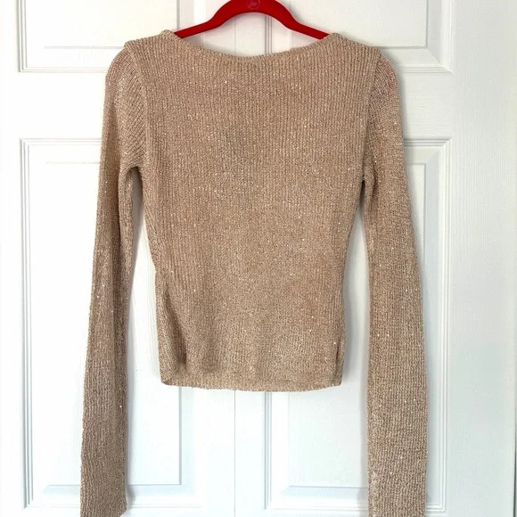 Tiger Mist Top Sweater Connell Top Gold size Small - Picture 12 of 16